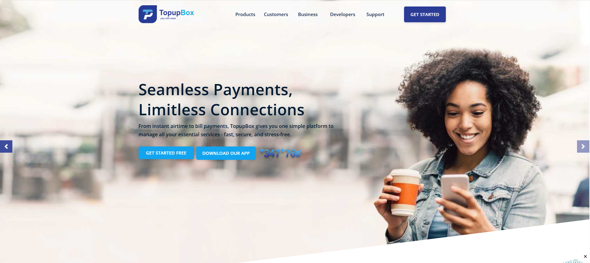 TopupBox project screenshot